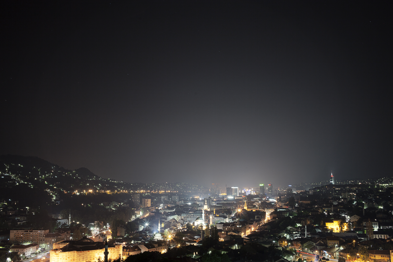 Sarajevo y la noche